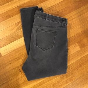 Gray Rockstar Skinny Jeans